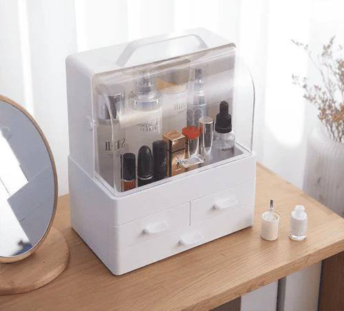 Boîte de rangement cosmétique Cosmetic Storage Box صندوق تخزين مستحضرات التجميل