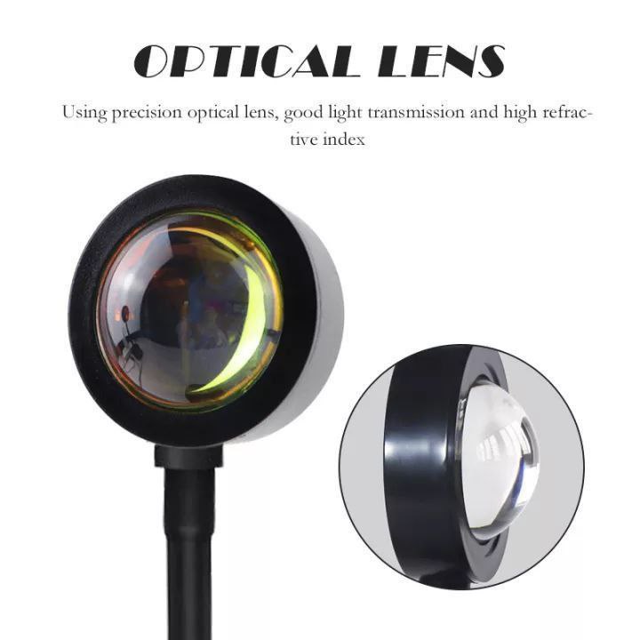 Projection Lamp Sunst Lamp جهاز عرض مصباح غروب الشمس