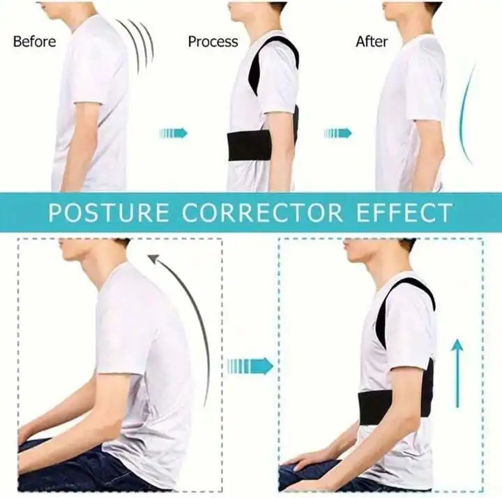 مصحح الوضعية الثوري للظهر  Ceinture Correctrice de Posture Réglable pour Hommes et Femmes Correcteur de posture révolutionnaire pour le dos
