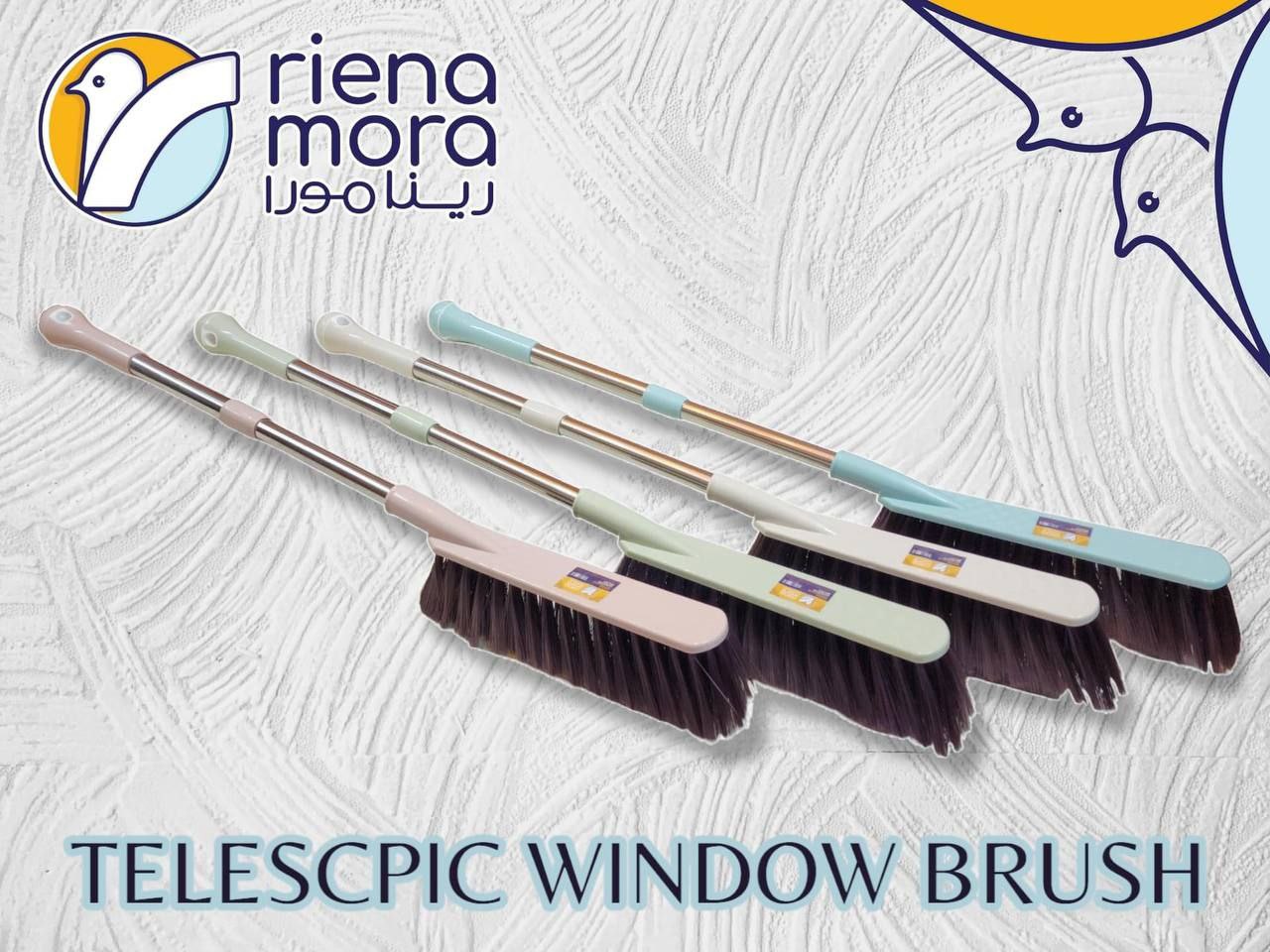 Telescpic window Brush