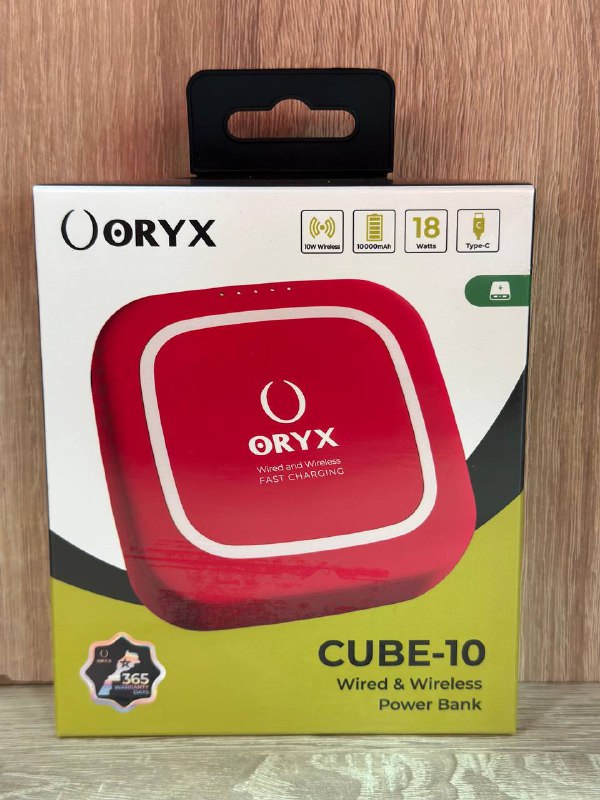 CUBE-10 Power Bank 10000mAh