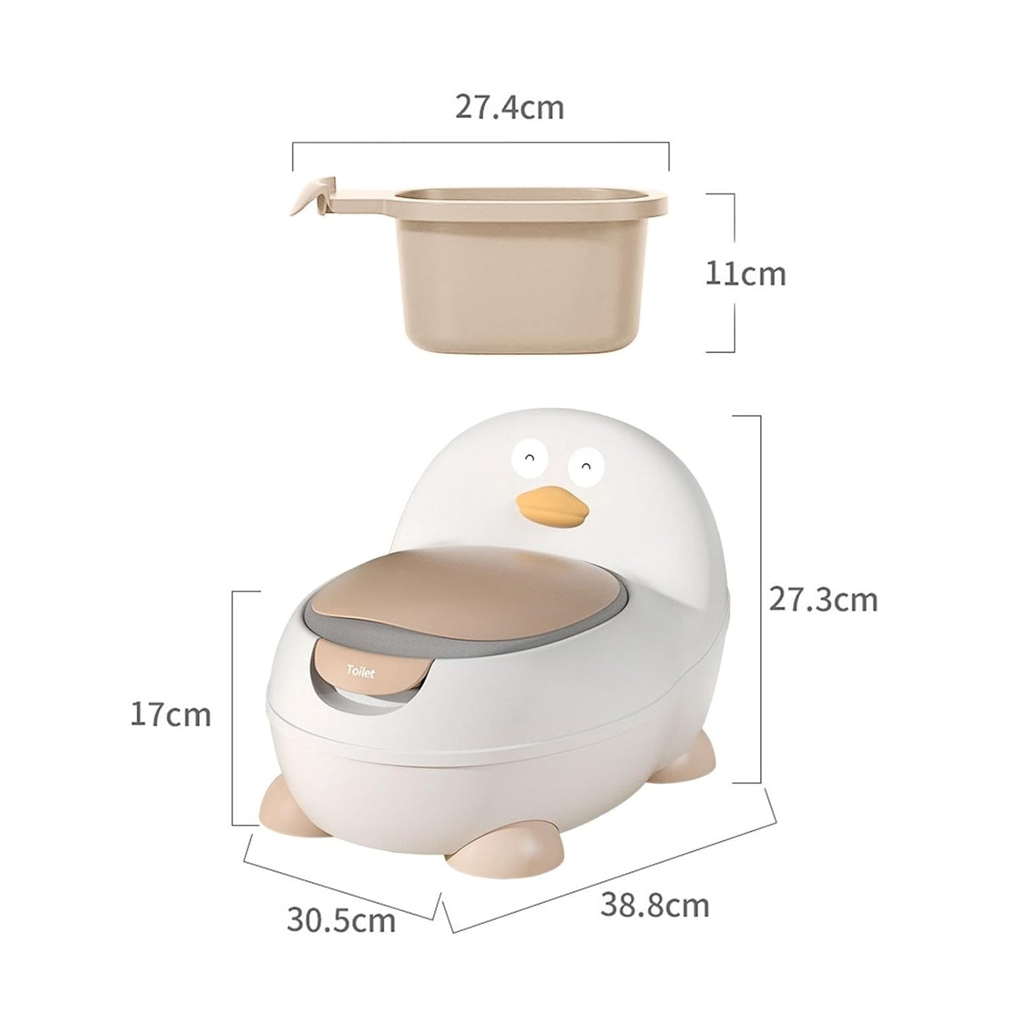 Pot Bébé Enfant Confort Ergonomique نونية أطفال مريحة بتصميم مريح