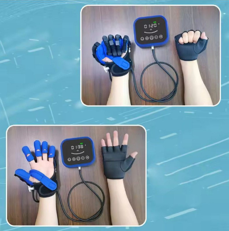 Gants robotisés de rééducation قفازات إعادة التأهيل الروبوتية لتدريب الأصابع واليد