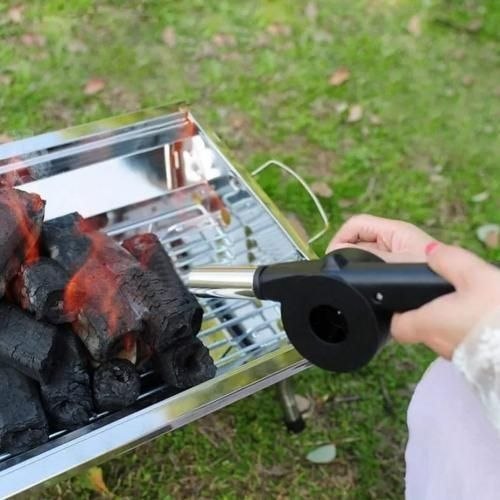 مروحة شواء يدوية Ventilateur manuel pour barbecue