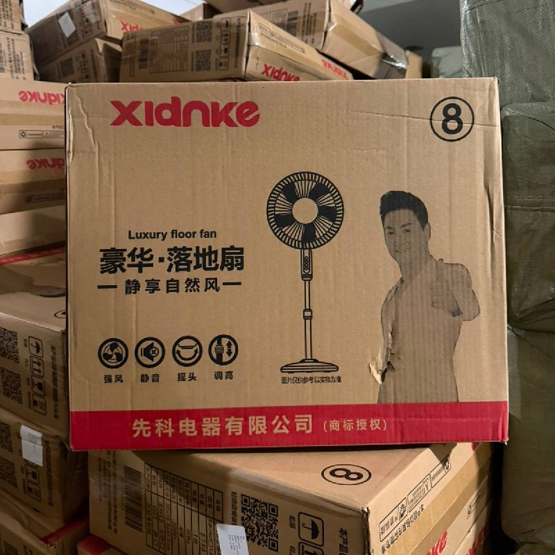 مروحة كهربائية مع جهاز تحكم عن بعد، مروحة أرضية Ventilateur électrique avec télécommande, ventilateur debout