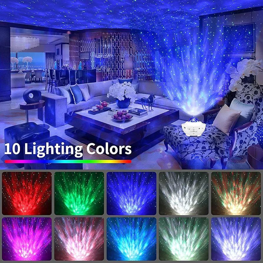 Smart night light projector