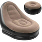 كرسي قابل للنفخ مع مسند للقدمين، أريكة قابلة للنفخ Fauteuil gonflable avec repose-pieds