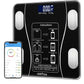 Human Electronic Scale ميزان الكتروني يعمل مع تطبيق Body Fat Scale balance impédancemètre connectée Balance Numérique Intelligente