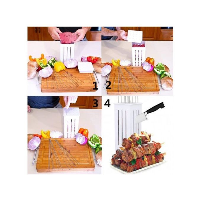 آلة أسياخ اللحوم Appareil à brochettes de viande16 brochettes