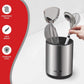 Milton Stainless Steel Rotating Cutlery Stand, Silver حامل أدوات المائدة الدوار من الفولاذ المقاوم للصدأ من ميلتون، فضي اللون