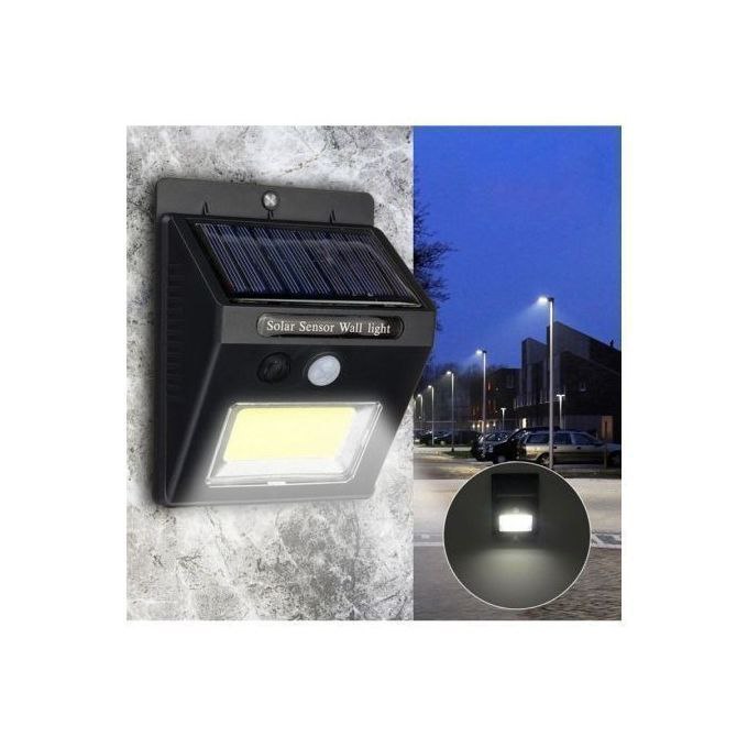 لوحة طاقة شمسية صغيرة LED وقابلة لإعادة الشحن Solar Sensor light