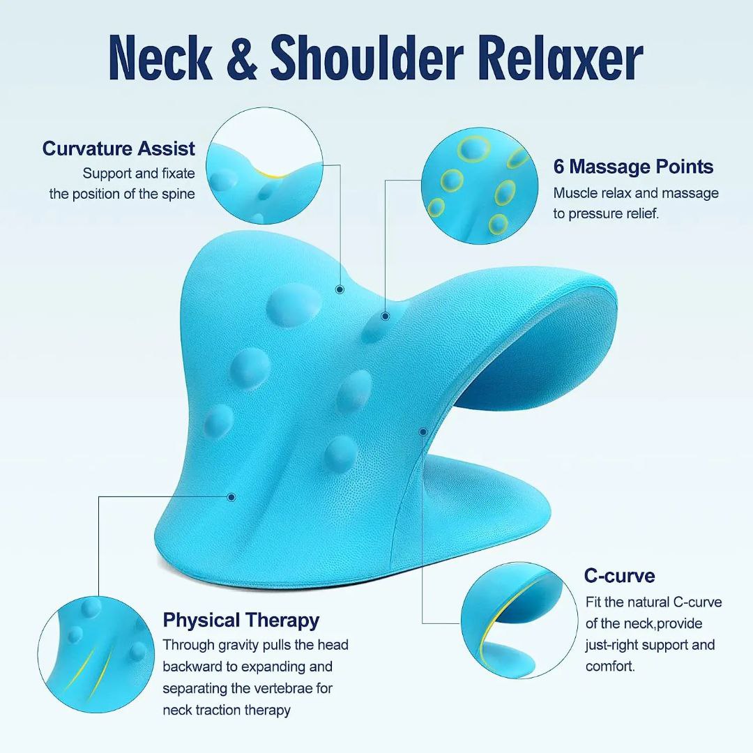 Neck and Shoulder Relaxer Relaxant pour le cou et les épaules مُرخي الرقبة والكتف