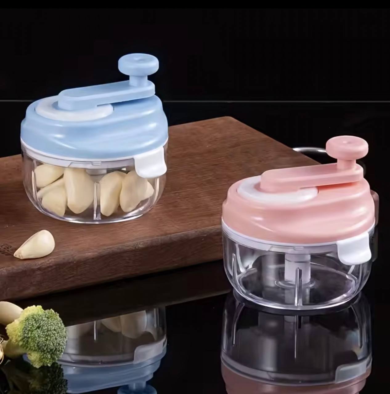 Mini Food Chopper Mini Hachoir manuel مفرمة طعام صغيرة، مفرمة يدوية صغيرة