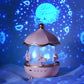 جهاز عرض ضوئي ليلي LED دوار للأطفال مع موسيقى Veilleuse Projecteur Rotatif LED pour Enfants avec Musique et Motifs Astronautes