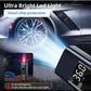 Smart Portable Air Compressor 10 Bar منفاخ هواء ذكي محمول للسيارات والدراجات