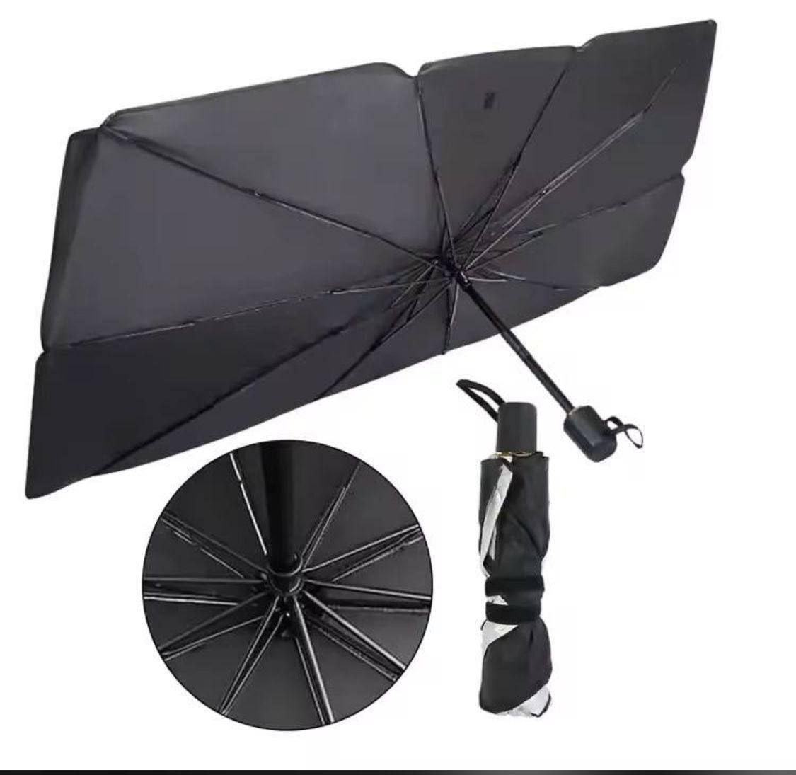 مظلة سيارة قابلة للطي على شكل مظلة Pare-soleil de voiture pliable en forme de parapluie