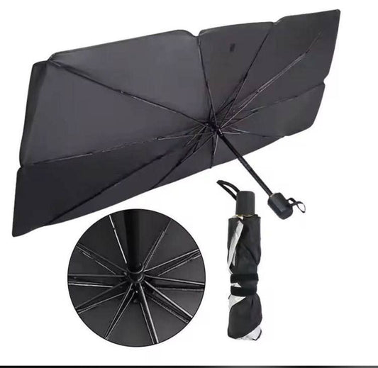 مظلة سيارة قابلة للطي على شكل مظلة Pare-soleil de voiture pliable en forme de parapluie