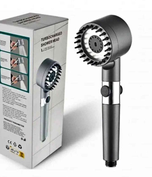 رشاشة دوش حمام Tête de Douche Haute Pression,à 3 Modes réglages de pulvérisation,brosse massage
