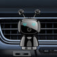 معطر سيارة على شكل روبوت موزع عطر صامت يدوم طويلاً Désodorisant de voiture en forme de robot Diffuseur de parfum silencieux