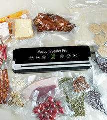 Machine sous vide جهاز Vacuum Sealer Pro لتحسين حفظ الطعام عن طريق إزالة الهواء من الأكياس