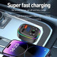 HM138 شاحن سيارة USB سريع Transmetteur FM 3 Port Rapide Mobile Téléphone 3.1A Rapide Chargeur De Voiture Usb