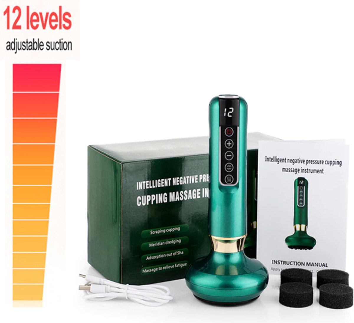 جهاز الحجامة الكهربائية بتقنية الشفط  Ventouse Sous Vide, AntiCellulite Masseur électrique à ventouses