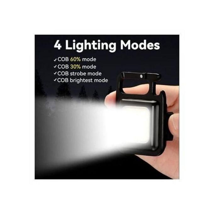 مصباح يدوي صغير قابل لإعادة الشحن، ضوء طوارئ، متعدد الوظائف Mini lampe de poche rechargeable