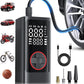 Inflateur de pneu Compresseur d'air portable, pompe à air sans fil pour pneus de voiture منفاخ إطارات محمول، ضاغط هواء، مضخة هواء لاسلكية لإطارات السيارات