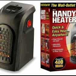 Handy heater Wall outlet space 400W Chauffageمدفأة صغيرة واقتصادية محمولة  400واط