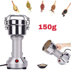 مطحنة مسحوق من الفولاذ المقاوم للصدأ بسعة 150 غرام Broyeur à poudre en acier inoxydable