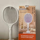 Raquette électrique anti-moustiques rechargeable مضرب ناموس كهربائي قابل لإعادة الشحن