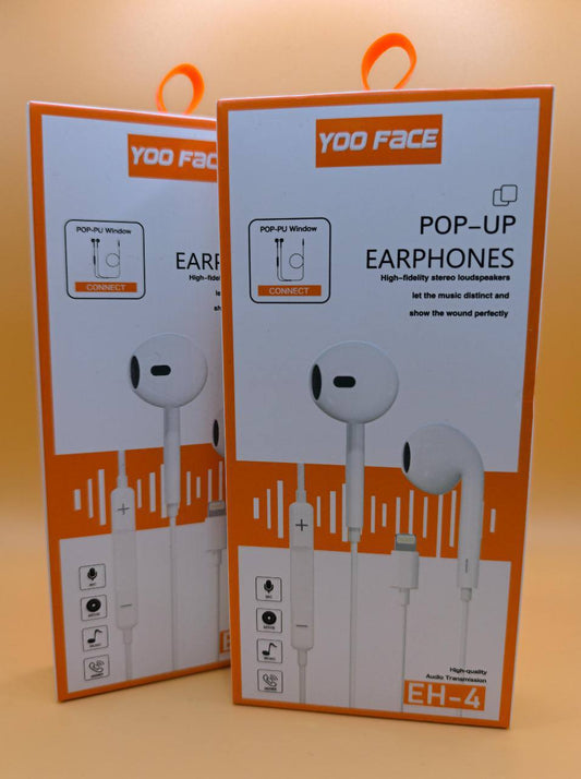 YOO FACE Pop up Earphones EH-4