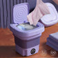 غسالة صغيرة محمولة آلة غسيل صغيرة قابلة للطي Mini machine à laver 9L Portable