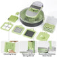 Hachoir Manuel Multifonction 9in1 Vegetable Cutter مفرمة يدوية متعددة الوظائف