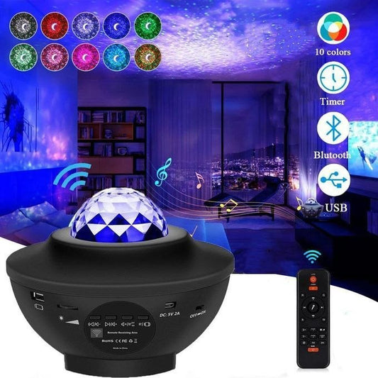 جهاز عرض جالاكسي لغرفة النوم، جهاز عرض ستارلايت Projecteur Galaxy pour chambre à coucher, projecteur Starlight