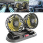 مروحة سيارة برأسين للتبريد السريع Ventilateur Voiture 2 Têtes Refroidissement Rapide