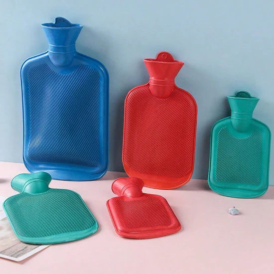 Sac Thermique Caoutchouc Bouillotte Eau Chaude قربة ماء ساخن حرارية مطاطية لتخفيف الألم