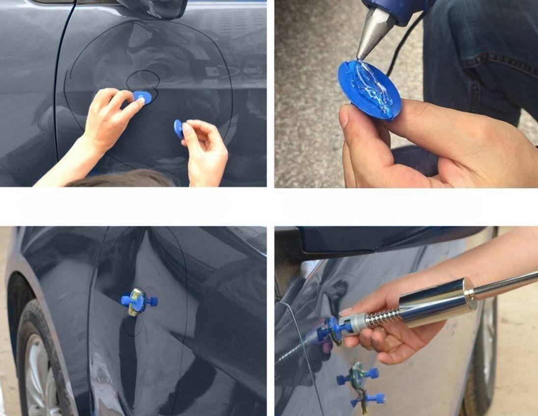 مجموعة أدوات إصلاح انبعاجات السيارات بدون طلاء Kit d'outils de réparation de bosses sans peinture pour voiture