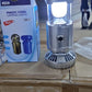 Lampe LED Camping Lampe De Poche solaire avec ventilateur مصباح تخييم LED مصباح يدوي يعمل بالطاقة الشمسية مع مروحة وبطارية شحن