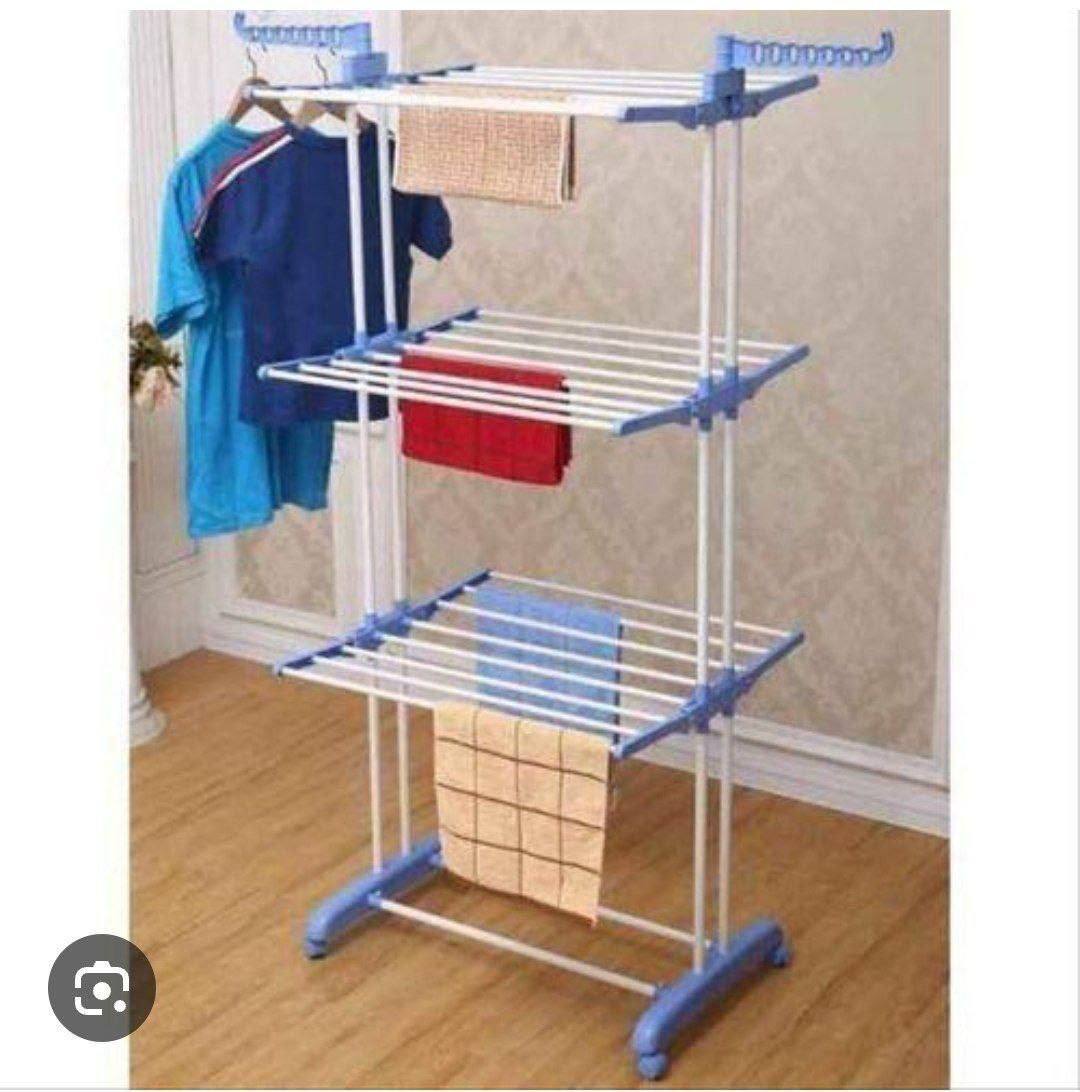 رف تجفيف الملابس القابل للطي Support de séchage de linge pliable