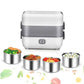 صندوق غداء ساخن وطباخ كهربائي متعدد الوظائف بسعة 2 لتر Boîte à repas lunch box chauffante et cuiseure électrique