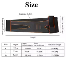 دعامة الركبة الضاغطة Knee Genouillère de sport élastique avec sangle