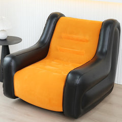 أريكة سرير قابلة للطي والنفخ، كرسي استرخاء سميك ومتين Canapé-lit pliable et gonflable