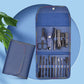 محفظة أدوات العناية بالأظافر، مجموعة قص الأظافر من 16 قطعة Outils de soin des ongles Ensemble de coupe-ongles 16 pièces