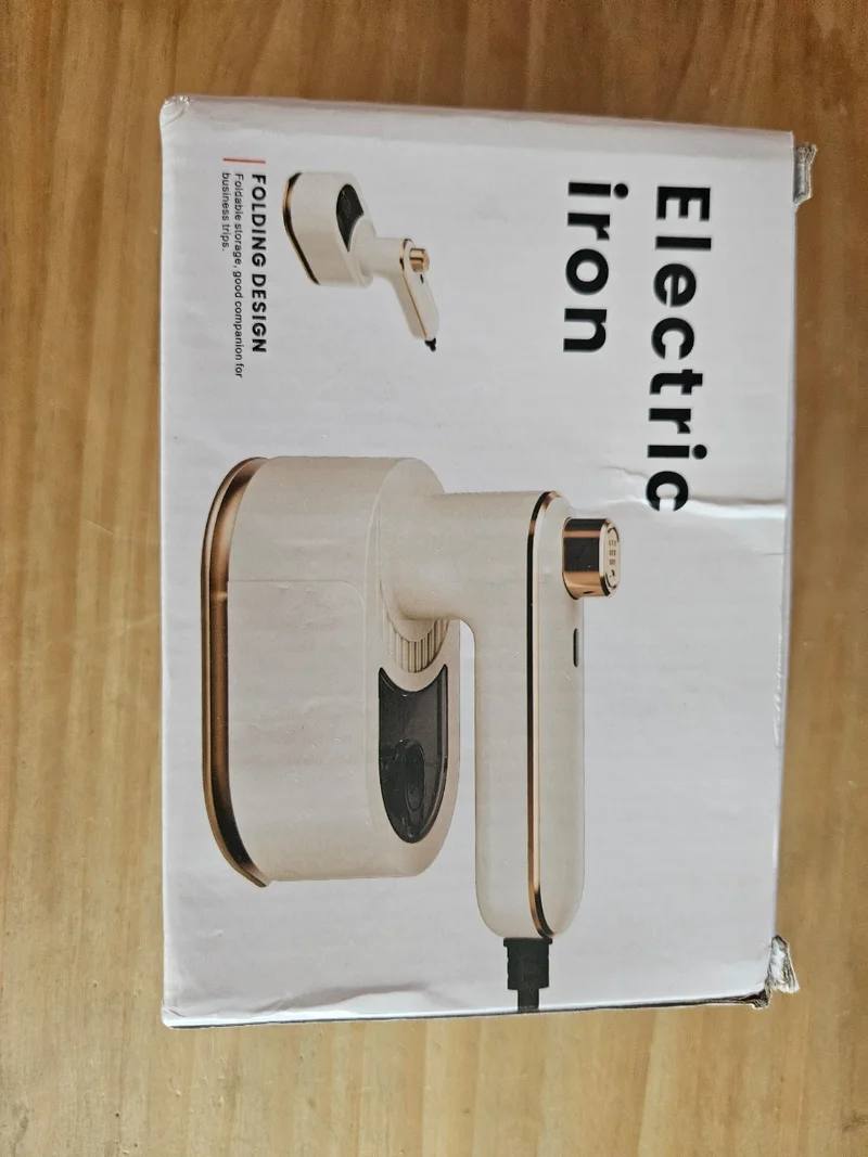 مصلوح مكواة سفر صغيرة، مكواة بخار يدوية مع خزان مياه، آلة كي Electric iron