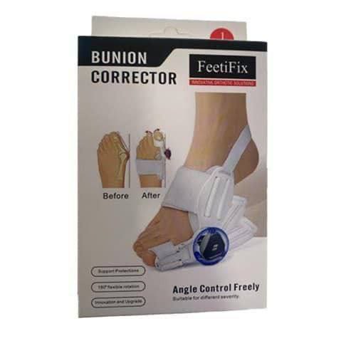 Bunion Corrector Attelle ajustable pour oignon et gros orteil, redresseur جبيرة قابلة للتعديل لإبهام القدم الكبير