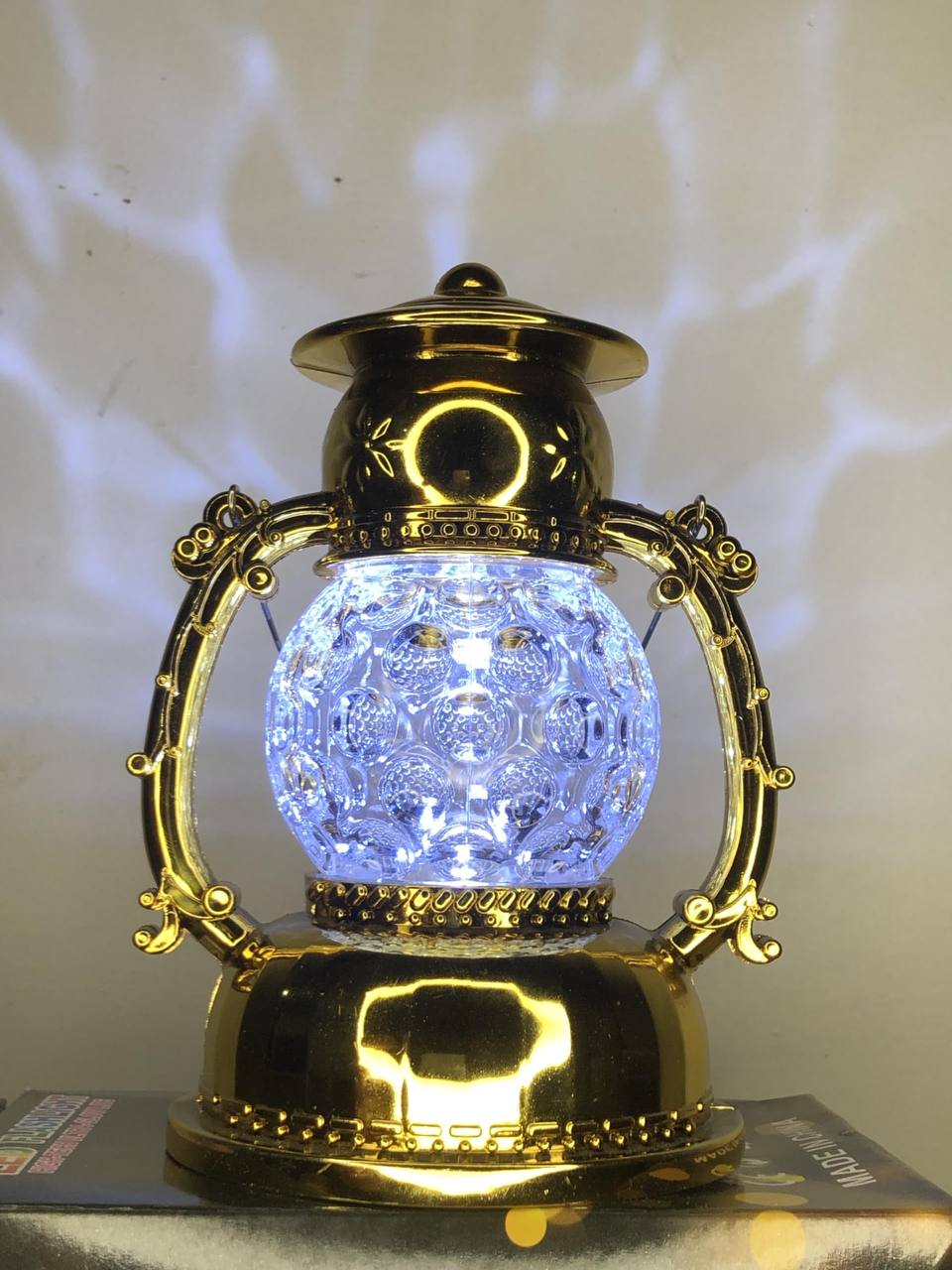 مصباح ليلي عتيق على شكل قرص العسل Lampe de nuit Vintage en forme de nid d'abeille
