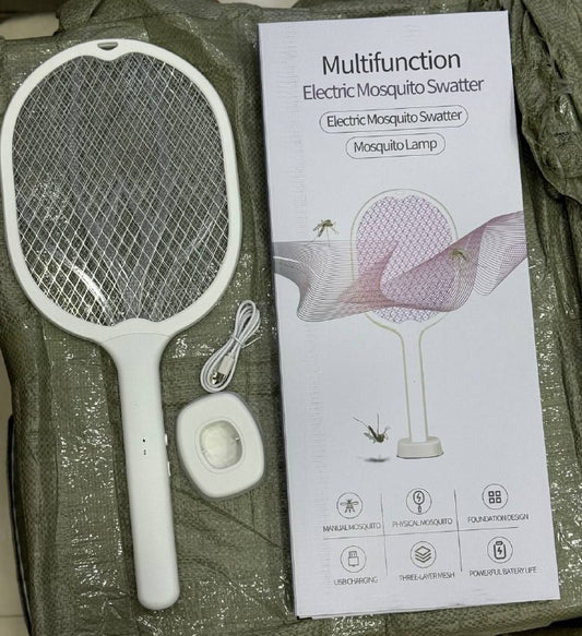 مضرب ديال شنيولا Multifunction electric mosquito Swatter
