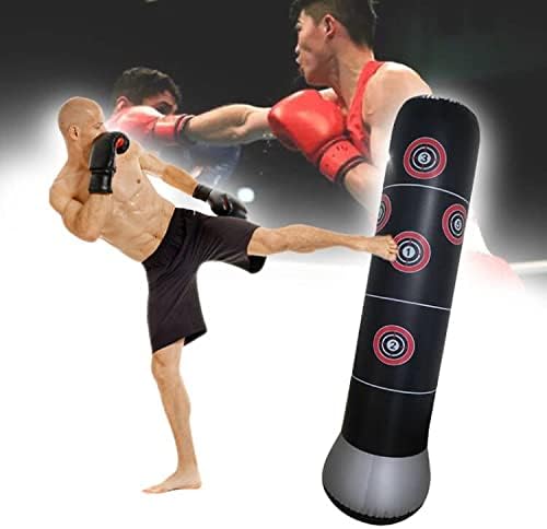 كيس هواء ملاكمة هوائية Sac de frappe gonflable sur pied pour la boxe