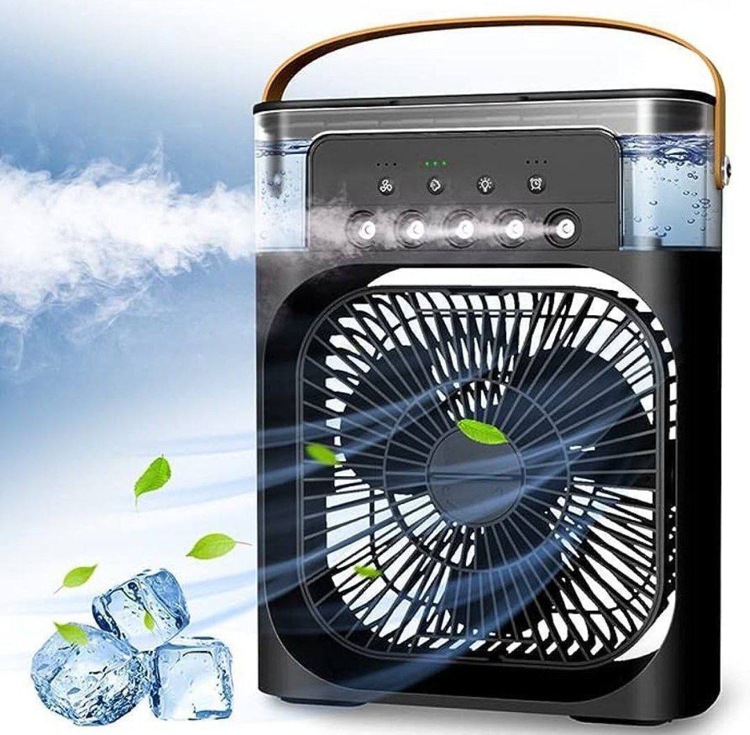 مكيف هواء صغير محمول فائق البرودة، مبرد هواء، مروحة رش بثلاث سرعات Mini Climatiseur portable Super Froid Climatiseur portable, refroidisseur d'air, ventilateur de pulvérisation 3 vitesses